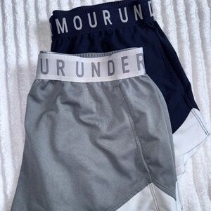 Under Armour Womens Shorts Size Medium, Set of 2